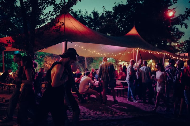 Ein Foto von der Area "Chillout Areas"